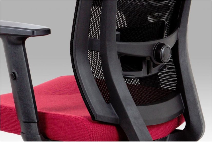 Kancelářská židle na kolečkách ALBI — červená