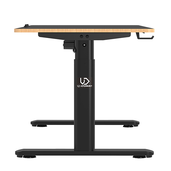 Elektricky výškově stavitelný stůl pro děti PULSAR — 120 cm, černá