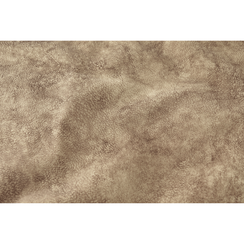 Sedací vak s taburetom FOLAN — béžovohnedá