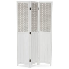 Elegantný biely paraván LIVARO z masívu pre moderné interiéry Autronic