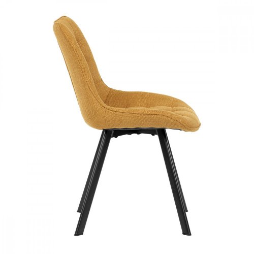 Jídelní židle VALEN — kov, látka, více barev - Barvy VALEN: Šedá