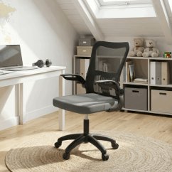 Dětská židle NINA – Šedá síťovina, houpací mechanismus Autronic