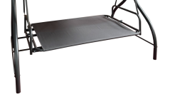 PARIS zahradní houpačka kovová - šedá