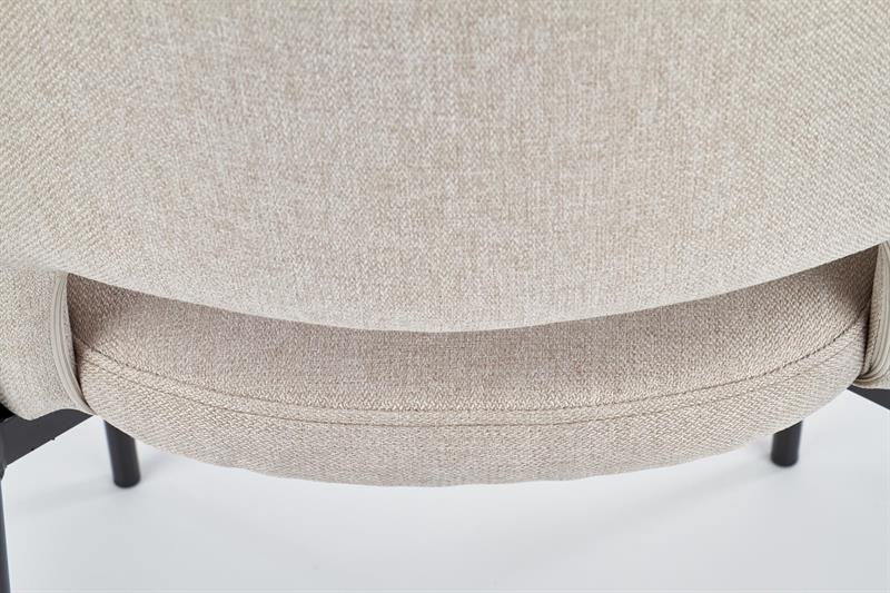 Jedálenské kresielko NOODL— látka, béžová