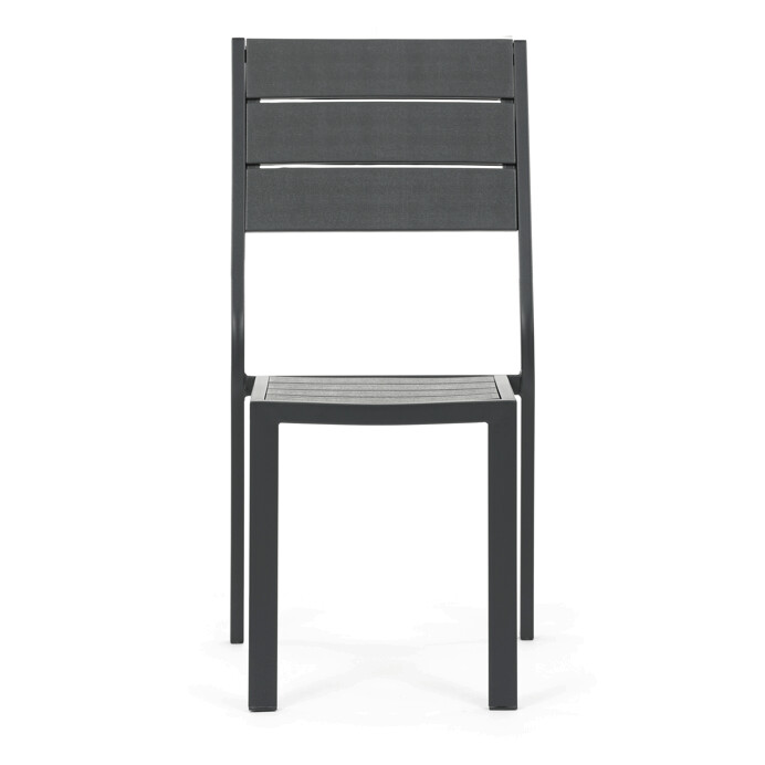 Zahradní sestava VERANDA –  polywood, šedá, Autronic