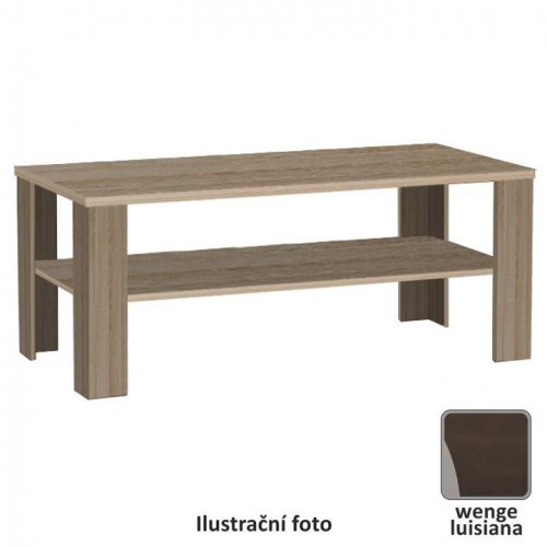 Konferenční stůl INTERSYS — 110x65x48 cm, více barev - Barva dřeva INTERSYS: Švestka