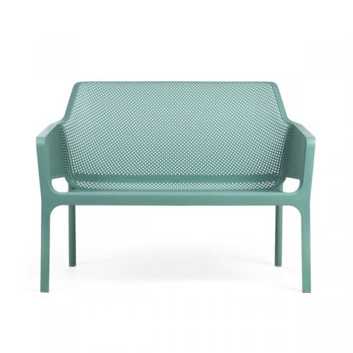 Dizajnová lavička NET BENCH – skvelá pre interiér aj záhradu, viac farieb
