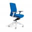 Kancelářská ergonomická židle BESTUHL J2 WHITE BP — více barev, bez podhlavníku - Čalounění J2 WHITE BP: Červená  202