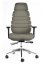 Kancelárska ergonomická stolička SPINE s podhlavníkom — látka, nosnosť 130 kg, viac farieb - Farebné varianty stoličky SPINE: Modrá