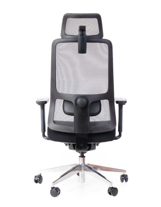 Kancelářská ergonomická židle Sego STRETCH New— černá Sego