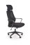 Kancelářská otočná židle VALDEZ — látka, více barev - Čalounění VALDEZ: Černá