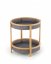 Konferenční stolek EMMA –⁠ dřevo, šedá