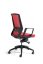 Kancelárska ergonomická stolička BESTUHL J17 BLACK — viac farieb - Farebné prevedenie J17 BLACK: Modrá
