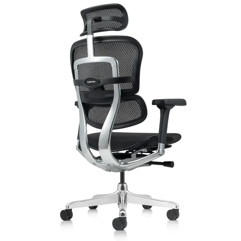 Kancelárska ergonomická stolička SIRIUS Q24 NEO – celosieť, čierna