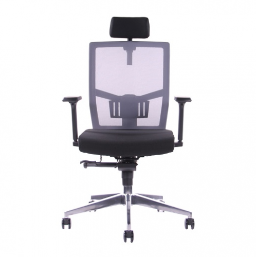 Kancelářská ergonomická židle Sego ANDY AL — více barev, nosnost 130 kg - Barvy židle Sego ANDY AL: Šedá