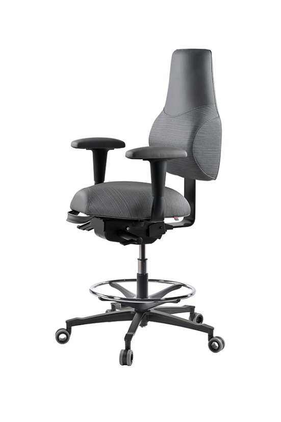 Zdravotní židle THERAPIA STANDI zvýšená -⁠ na míru, eko kůže, více barev