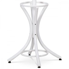 Dřevěný stojanový věšák GIOR — bílá Autronic