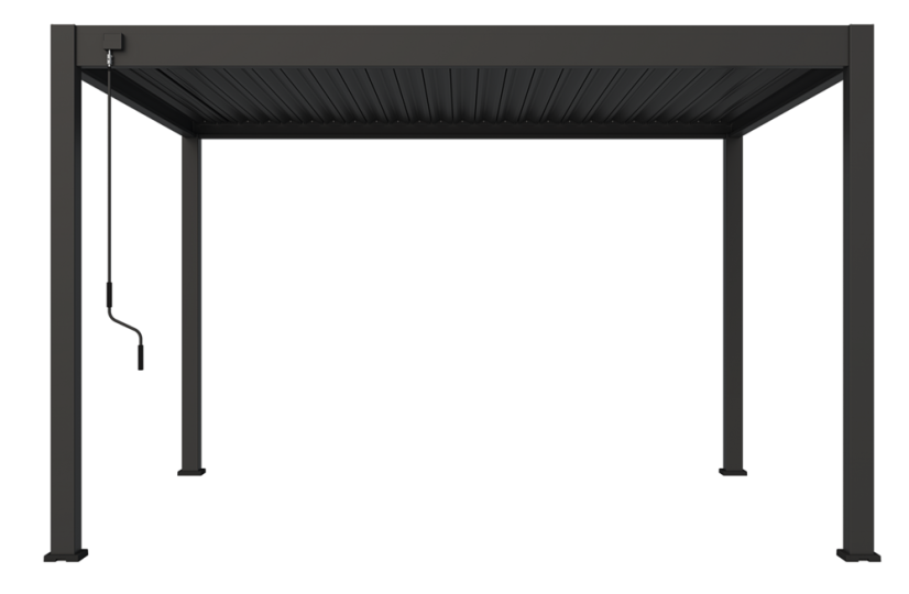 Bioklimatická pergola INTRO NEO 4x3 m, hliník - volně stojící