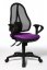 Ergonomická židle na kolečkách Topstar OPEN POINT SY – více barev - Čalounění Top Star: G08 - hnědá