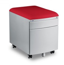 Pojazdný kontajner Mayer 32P8 30 461 — strieborný, červený aquaclean