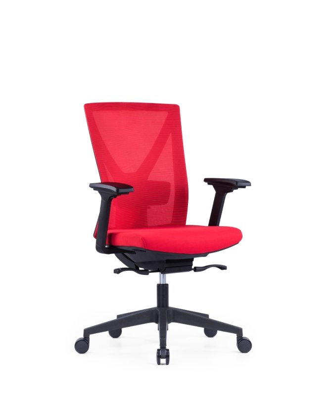Kancelárska ergonomická stolička NYON – viac farieb - Farebné varianty NYON: Červená