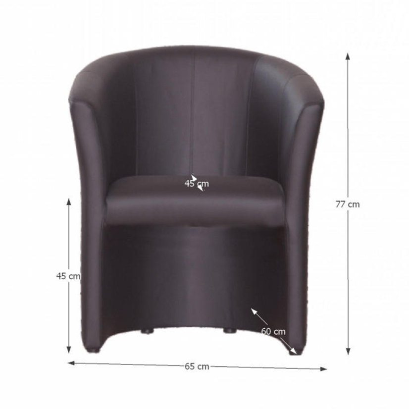 Relaxační křeslo CUBA — látka, více barev Kondela