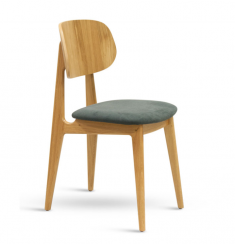 Jídelní čalouněná židle Stima BUNNY – masiv dub, více barev