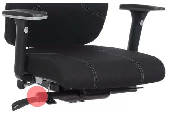 Kancelárska stolička HEALTH, čierna – stolička pre zdravé sedenie MERCURY STAR