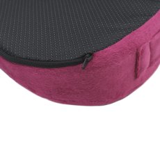 Ergonomický podsedák pod zadok - pamäťová pena, vínovo červená