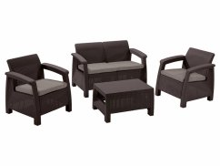 Zahradní set 1 + 3 — umělý ratan, více barev
