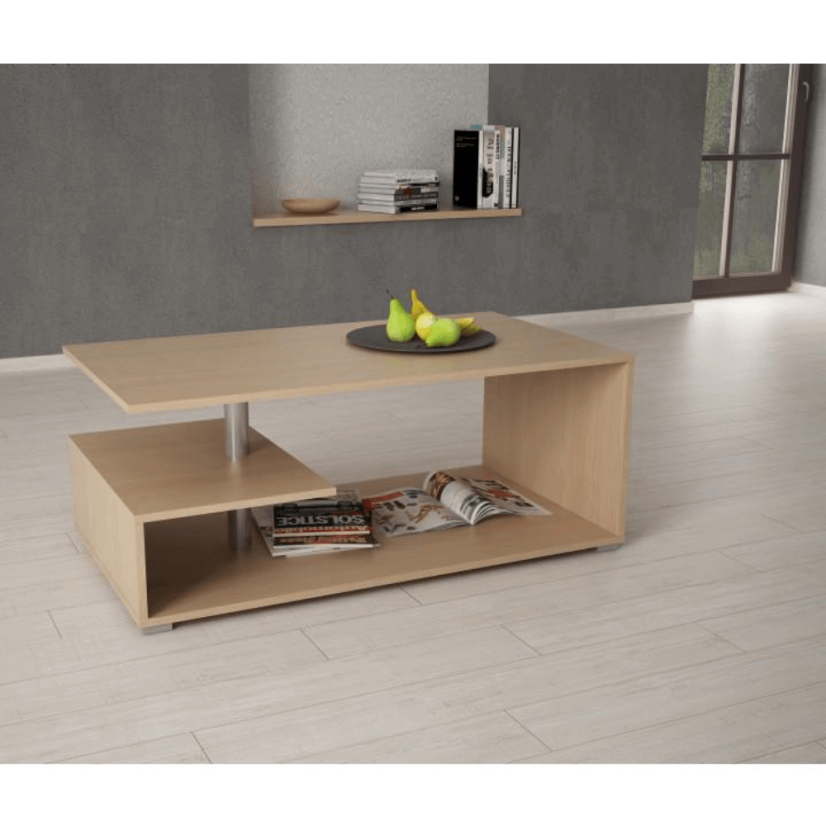 Konferenčný stôl DORISA — 110x60x45 cm, viac farieb - Farba dreva DORISA: bílá