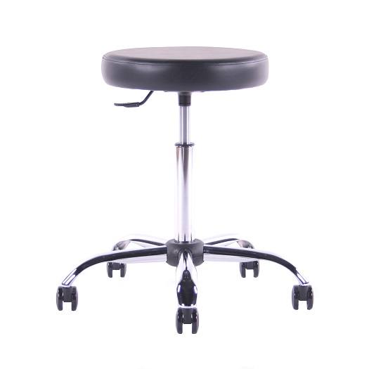 Zdravotnická stolička Sego STAND — chrom, PU kůže, více barev