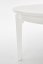 Jídelní kulatý rozkládací stůl SORBUS –⁠ 100x100x77 (+100) dřevo, bílá