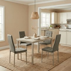 Jídelní stůl TOMSO – 110x70 cm, MDF travertin Autronic