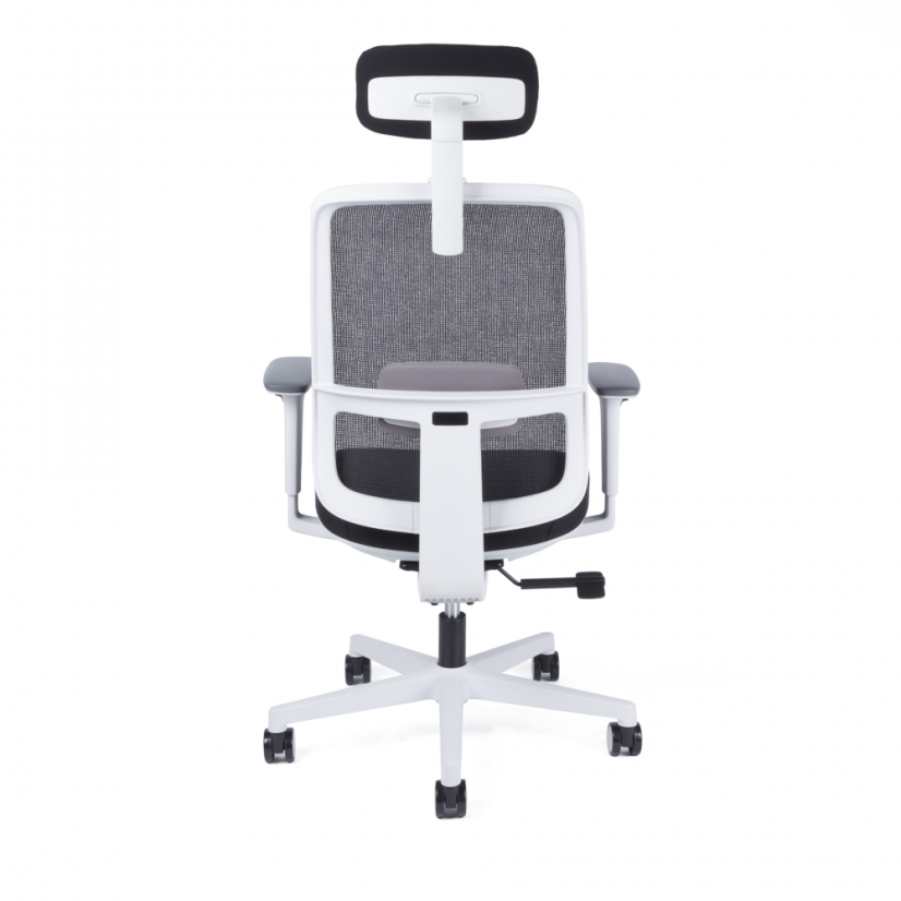 Kancelárska ergonomická stolička CANTO W — čierna / biela