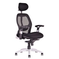 Ergonomická kancelářská židle na kolečkách SATURN – s područkami, více barev