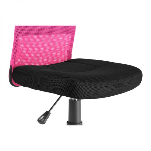 Detská stolička s podnožou GORO –⁠ látka, viac farieb - Varianty stoličky GORO: Sivo-ružová