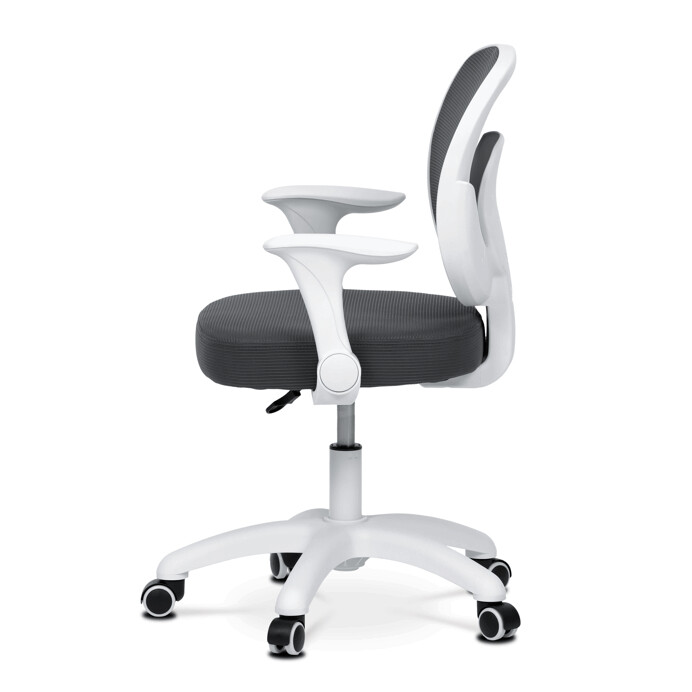 Detská výškovo nastaviteľná stolička AERO – sivá sieťovina Autronic