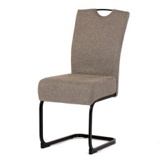 Jedálenská stolička NIKA — čierny kov, viac farieb