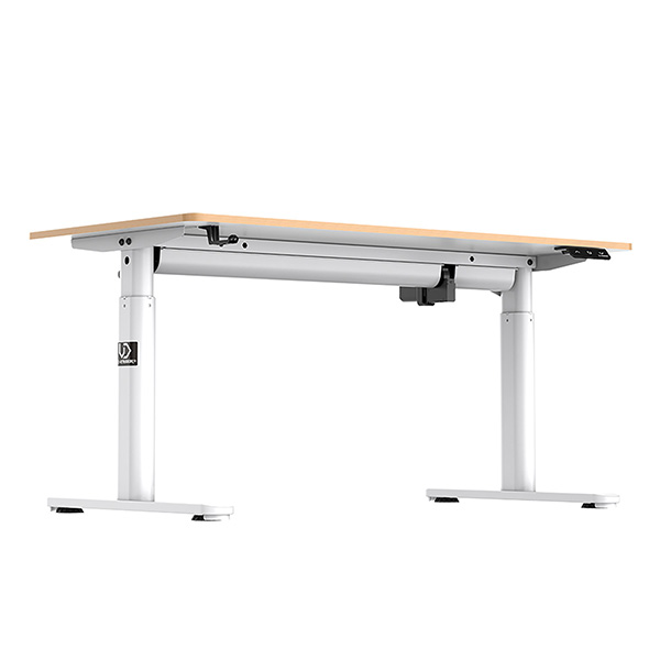 Elektricky výškově stavitelný stůl pro děti PULSAR — 120 cm, bílá