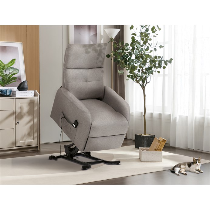 Polohovací elektrické křeslo SEDOR — látka