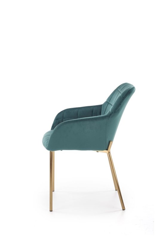 Jedálenské kresielko ATLANTA II — kov, látka, viac farieb