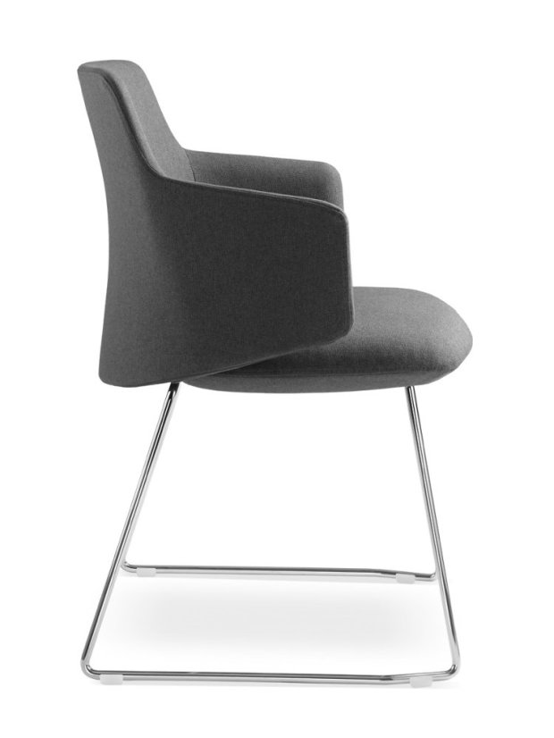 Jednací židle Melody Meeting 360-Q – látka, více barev, LD Seating