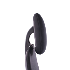 Kancelářská ergonomická židle Sego EGO — černá, nosnost 140 kg