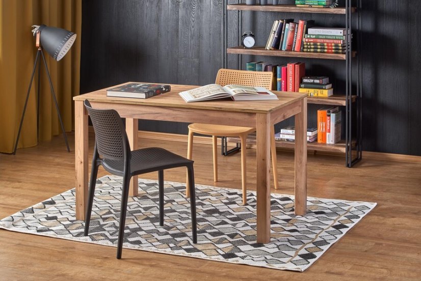 Plastová židle TOAD — oranžová Halmar