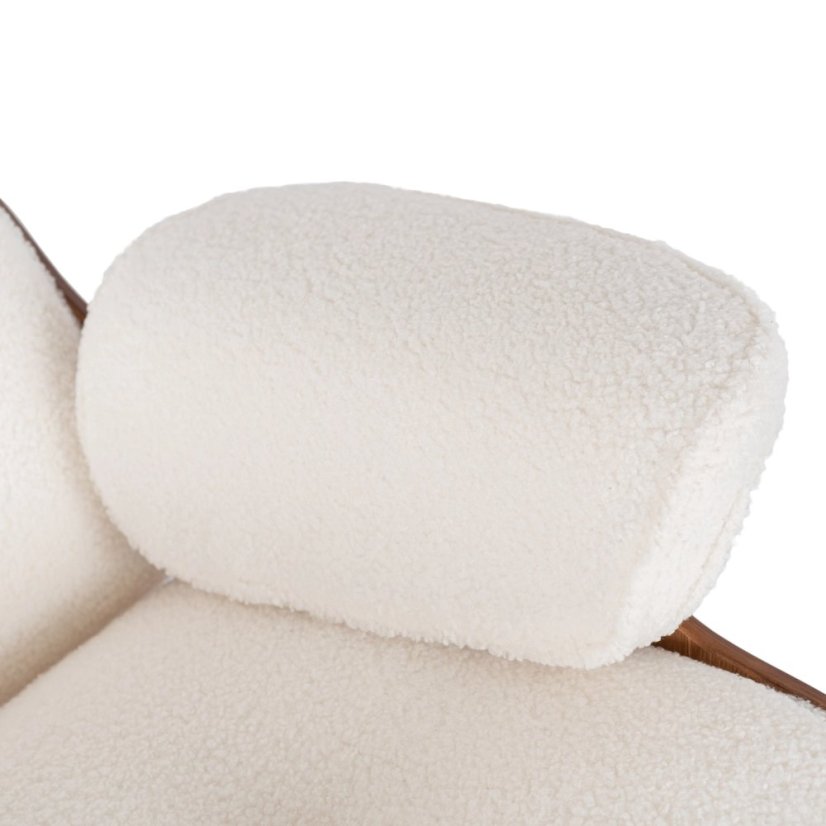 Kreslo PALERMO biela latka - Luxus a Pohodlie