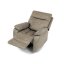 TV křeslo CHRISTOF s elektrickým polohováním — látka vintage, lanýžová Autronic