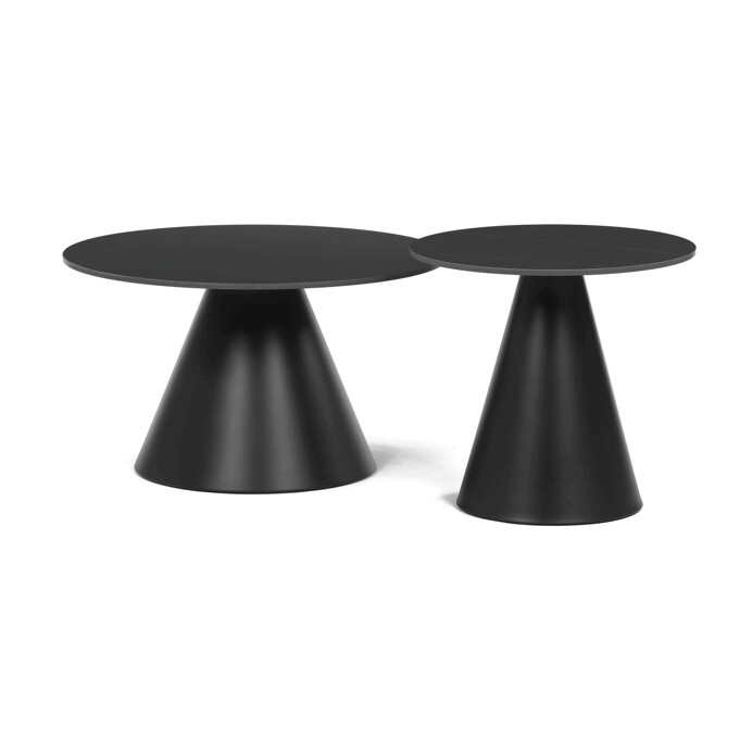 Konferenční stolek ARID II – 70x70x40,5cm, keramika, mramor Autronic