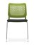 Konferenční židle TIME 171-N4 – šedý plast, čalouněný sedák, více barev, LD Seating