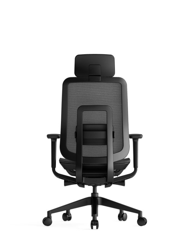Kancelářská ergonomická židle K42 MESH SP – síť, černá